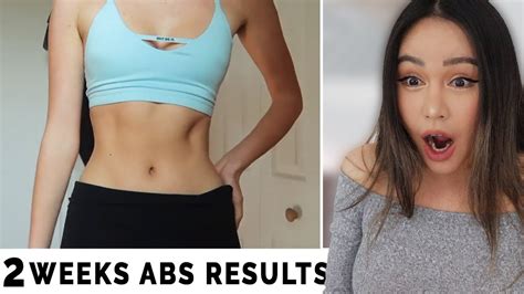 NEW 2 Weeks Shred Before After Results | Realistic results #chloetingchallenge