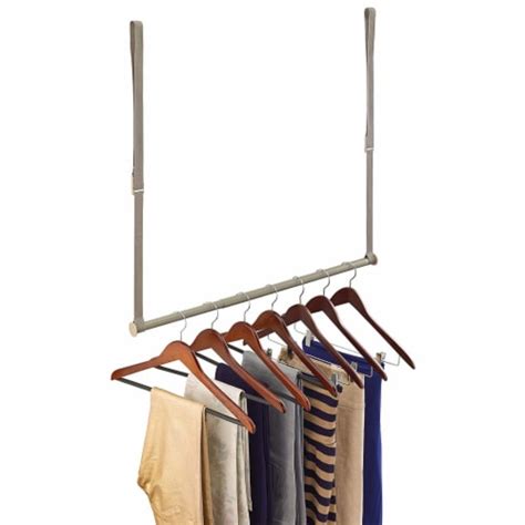 Closetmaid Adjustable Height Double Hang Closet Organizing Storage Rod, Nickel, 1 Piece - Kroger