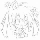 Free Printable Chibi Coloring Pages For Kids sketch template