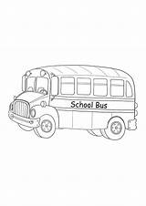 School Bus Transportation Coloring Pages For Kids Coloring Free sketch template