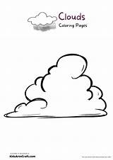 Clouds Coloring Pages For Kids – Free Printables  Art & Craft sketch template