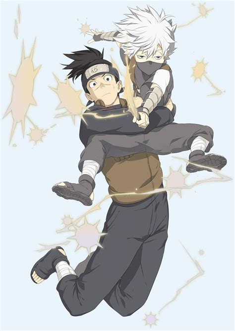 Kakashi Hatake and Iruka - Kakashi Fan Art (36593578) - Fanpop