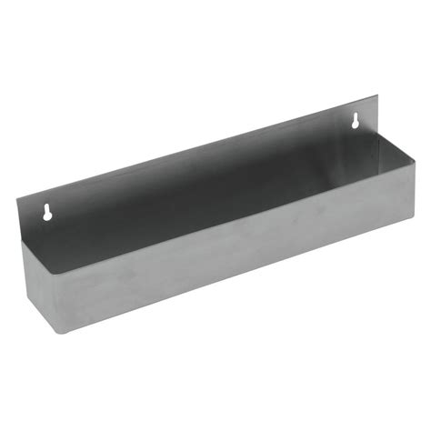 HUBERT® Stainless Steel Double Bar Speed Rail - 32"L x 8"W x 9 11/16"H