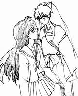 Inuyasha Coloring Pages At GetDrawings  Free Download sketch template