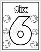 Number 6 Coloring Page / Kids Are Not Exactly The Same On sketch template