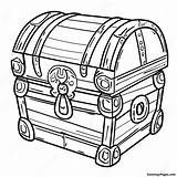 Ancient Treasure Chest Coloring Page  Pagescom sketch template