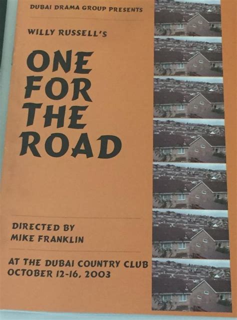 One for the Road – Dubai Drama Group