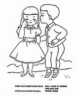 Nursery Rhymes Quiz Coloring page  Georgie Porgie Books sketch template