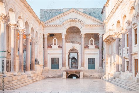 Photo & Art Print Ancient palace built for the Roman Emperor Diocletian ...