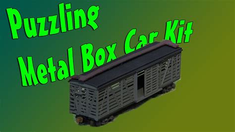 (Re)Building A Metal Freight Car Kit - YouTube