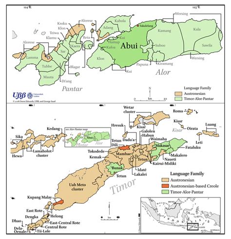 Map of Abui on the Alor archipelago. | Download Scientific Diagram