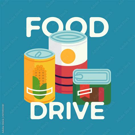 Canned Food Drive Logo