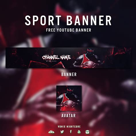 Sport banner - Free Banner Template | If you like something like this, you can go to my ...