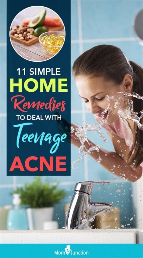 11 Simple Home Remedies To Deal With Teenage Acne | Teenage acne, Home ...