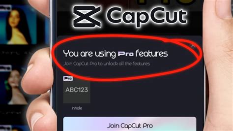 You are using pro features Capcut Problem | you are using pro features Capcut - YouTube