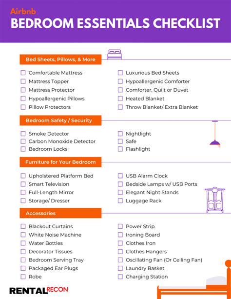 The Ultimate Airbnb Bedroom Essentials Checklist for Hosts (2023)