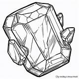 Gem Coloring Pages  Free & Printable sketch template