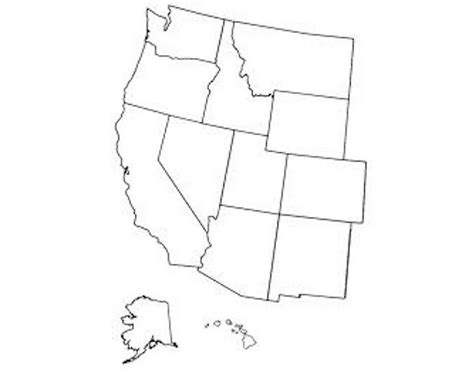 Western States/Capitals Diagram | Quizlet