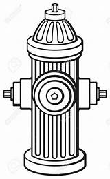 Fire Hydrant Coloring Page sketch template