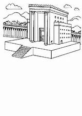 Solomons Temple Coloring By MrFitz  TPT sketch template