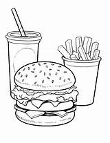 Fun And Delicious Printable Coloring Pages Food sketch template