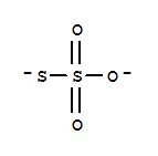 Thiosulfate (S2O32-)(8CI,9CI) 14383-50-7 properties reference