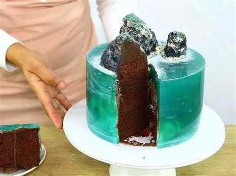 Jelly cakes that look like tropical islands are the hottest new trend ...