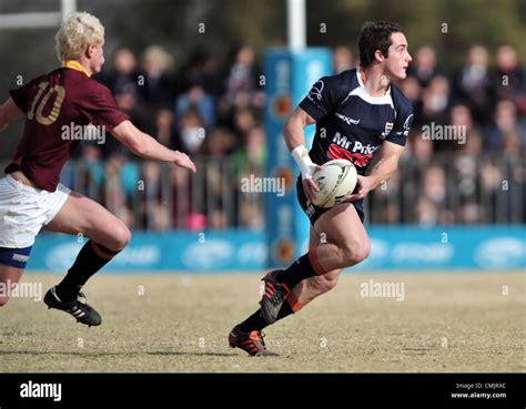 BLOEMFONTEIN, SOUTH AFRICA - AUGUST 18, M Louw of Grey College during ...