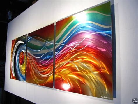 Rainbow Metal Wall Art Painting Sculpture Home Decor Design - Etsy