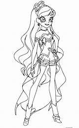Lolirock Iris Coloring Page  HarleyfvBarker sketch template