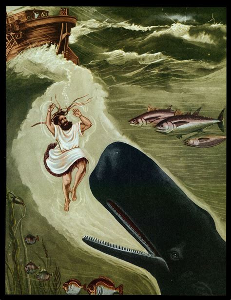 Jonah and the Whale | Jonah and the whale, Biblical art, Bible pictures