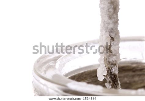 Salt Crystallization Experiment Stock Photo (Edit Now) 1534864