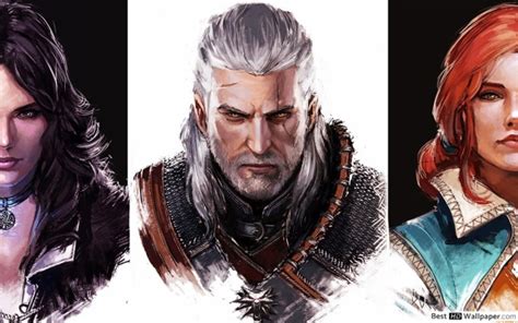 Geralt The Witcher Art - 1680x1050 Wallpaper - teahub.io