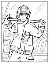 20 Firefighter Coloring Pages Free PDF Printables sketch template
