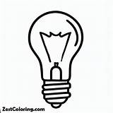 Light Bulb Coloring Pages  For Kids – Smart Creative And Fun sketch template