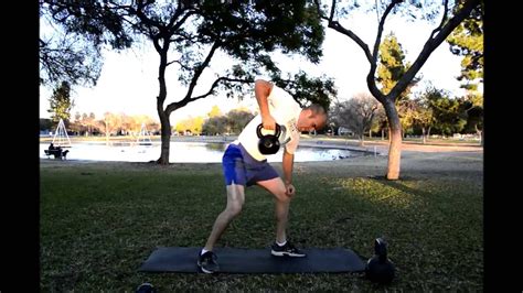 Kettlebell Row Exercises - The Standard Kettlebell Row