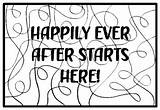 HAPPILY EVER AFTER STARTS HERE Fairy Tales Coloring Pages By Anisha  sketch template