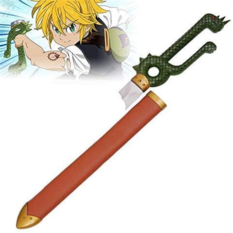 28.75 Seven Deadly Sins Meliodas' Dragon Handle Broken Sword - Etsy