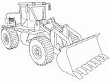 Backhoe Coloring Pages sketch template