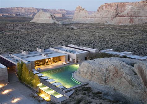 Amangiri Luxury Resort Hotel in Canyon Point Utah