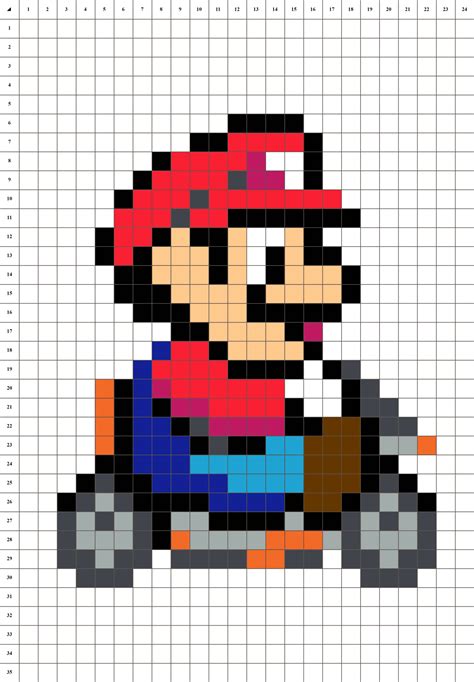 Mario Kart • Pixel Art