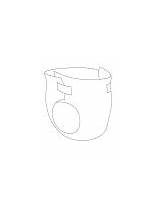 Slippers coloring Pages  Download Free For sketch template