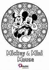 Mickey And mini mouse Floral coloring Pages – Artofit sketch template