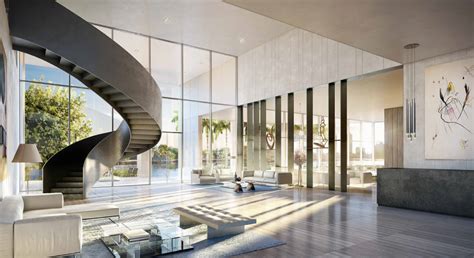 Ritz-Carlton-luxury-condos-miami-beach-lobby - New Build HomesNew Build ...