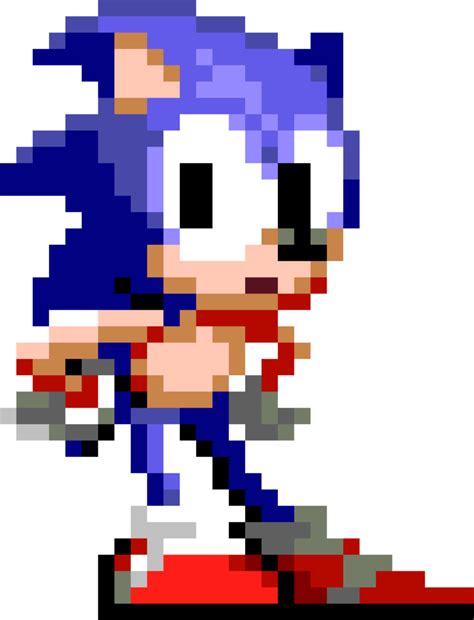 Imagen - Sprite de Sonic en Sonic the Hedgehog.png | amiibopedia | FANDOM powered by Wikia