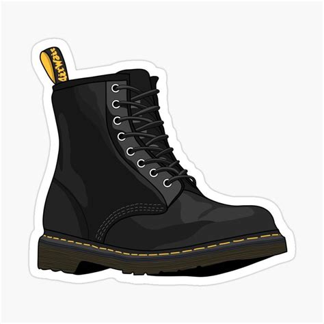 Dr Martens Sticker by federicopanelli | Skate stickers, Preppy stickers, Hydroflask stickers