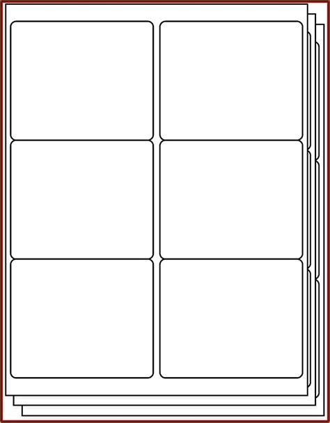 Avery 3X4 Label Template