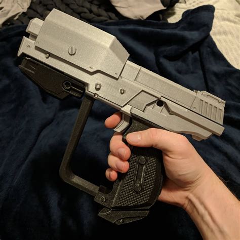 I 3D printed the Halo Reach magnum! : halo