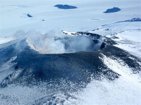 Mt Erebus - Antarctica | Vulkanen, Natuur