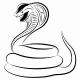 King Cobra Coloring Pages Sketch Page sketch template